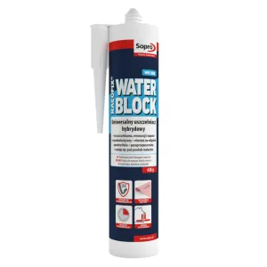 SOPRO RACOFIX WATERBLOCK 588 - UNIWERSALNY USZCZELNIACZ HYBRYDOWY 0,438 KG
