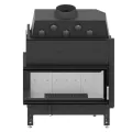 HITZE POWIETRZNY WKŁAD KOMINKOWY ALBERO AL19L.H-D - LEWY SZYBA DECOR ŁĄCZONA 19 KW