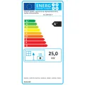 HITZE POWIETRZNY WKŁAD KOMINKOWY ALBERO AL120X43G.H-DI - GILOTYNA SZYBA DECOR I SZYBA WEWNĘTRZNA 25 KW