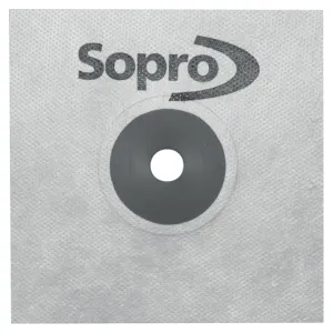 SOPRO DWF 089 - USZCZELKA ŚCIENNA Z ELASTYCZNYM KOŁNIERZEM 150 X 150 MM