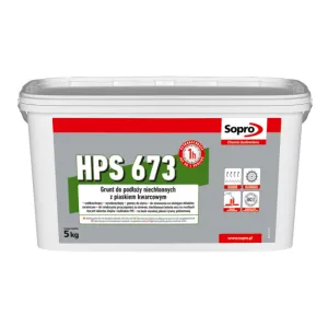 SOPRO HPS 673 - PODKŁAD GRUNTUJĄCY DO PODŁOŻY NIECHŁONNYCH 10 KG