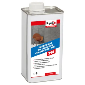 SOPRO FS 714 - IMPREGNAT DO OKŁADZIN CHŁONNYCH I FUG 1 L