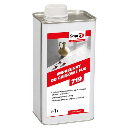 SOPRO FFS 719 - IMPREGNAT DO GRESÓW I FUG 1 L
