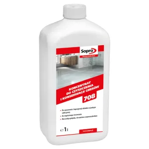 SOPRO FPR 708 - KONCENTRAT DO CZYSZCZENIA I KONSERWACJI GRESÓW 1 L