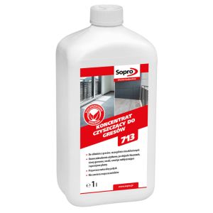 SOPRO FIR 713 - SILNY KONCENTRAT CZYSZCZĄCY DO GRESÓW 1 L