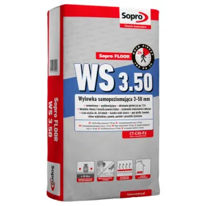 SOPRO FLOOR WS 3.50 - WYLEWKA SAMOPOZIOMUJĄCA 3 - 50 MM 25 KG