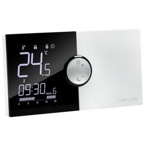 SALUS REGULATOR 091PRO PRZEWODOWY NATYNKOWY, BATERYJNY, TYGODNIOWY