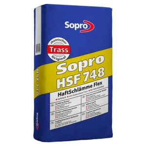 SOPRO HSF 748 - ELASTYCZNA ZAPRAWA SCZEPNA Z TRASEM 25 KG