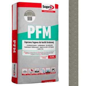 SOPRO PFM 574 - FUGA DO KOSTKI BRUKOWEJ 5 - 30 MM KOLOR 13 BRUKOWY SZARY 25 KG