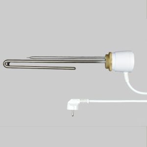 ELIKO GRZAŁKA GRBT ZE STALI NIERDZEWNEJ AISI316L DO ŚREDNICH I DUŻYCH ZASOBNIKÓW 3,0 KW 230 V 5/4" W090N