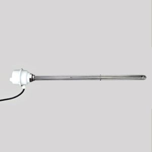 ELIKO GRZAŁKA GRBT Z KOŁNIERZEM MOSIĘŻNYM W POWŁOCE CYNOWEJ DO DUŻYCH I BARDZO DUŻYCH ZASOBNIKÓW 12,0 KW 400 V 6/4" W100C