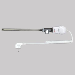 ELIKO GRZAŁKA GRBT W POWŁOCE NIKLOWEJ DO GRZEJNIKÓW ŁAZIENKOWYCH 0,9 KW 230 V 1/2" W034 - KOLOR BIAŁY
