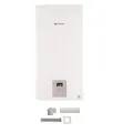 BOSCH JUNKERS CERAPUR KOMPAKT ZSB 24-1 DE - JEDNOFUNKCYJNY, GAZOWY KOCIOŁ KONDENSACYJNY 24 KW 7736900765 + ZESTAW DO SZACHTU AZB 616/1 7738112581 (