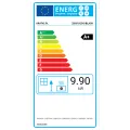 KRATKI POWIETRZNY WKŁAD KOMINKOWY ZIBI ECO GILOTYNA, CZARNE WYŁOŻENIE FI 180 9,9 KW