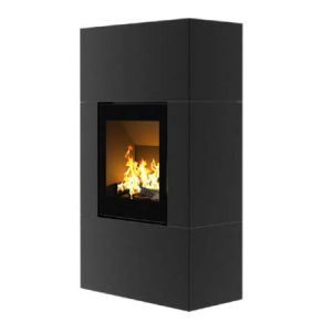 HITZE KOMINEK GAZOWY CALMA 40 W OBUDOWIE NISKIEJ CLA40X39.BOX.LC 4,6 KW