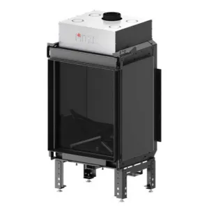 HITZE KOMINEK GAZOWY CALMA 65S SZKŁO W KOLORZE CZARNYM AB-CLA65X80.S 13,8 kW