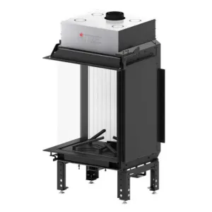 HITZE KOMINEK GAZOWY CALMA 65L AKUCERAM W KOLORZE BIAŁYM AC-CLA65X80.L 13,8 kW