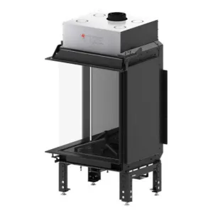 HITZE KOMINEK GAZOWY CALMA 65L SZKŁO W KOLORZE CZARNYM G9005-CLA65X80.L 13,8 kW