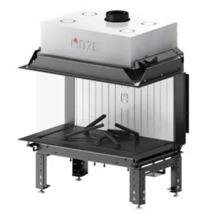 HITZE KOMINEK GAZOWY CALMA 80TC AKUCERAM W KOLORZE BIAŁYM AC-CLA80X50.TC 10,8 kW