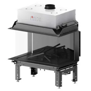 HITZE KOMINEK GAZOWY CALMA 80TC SZKŁO W KOLORZE CZARNYM G9005-CLA80X50.TC 10,8 kW