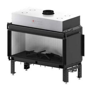 HITZE KOMINEK GAZOWY CALMA 120S AKUCERAM W KOLORZE BIAŁYM AC-CLA120X50.S 17,6 kW