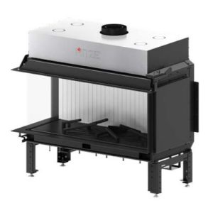 HITZE KOMINEK GAZOWY CALMA 120L AKUCERAM W KOLORZE BIAŁYM AC-CLA120X50.L 17,6 kW