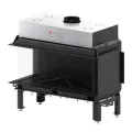 HITZE KOMINEK GAZOWY CALMA 120L AKUCERAM W KOLORZE GRAFITOWYM AB-CLA120X50.L 17,6 kW