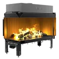 HITZE KOMINEK GAZOWY CALMA 120L SZKŁO W KOLORZE CZARNYM G9005-CLA120X50.L 17,6 kW