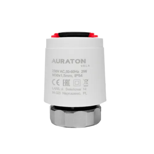 AURATON VELA - SIŁOWNIK TERMOELEKTRYCZNY M30x1,5 MM
