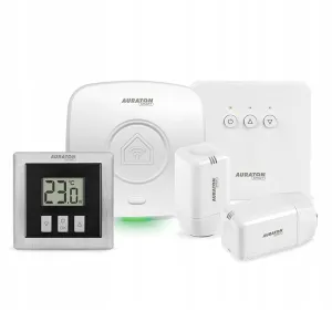 AURATON HEATING SET SMART - ZESTAW OGRZEWANIA (CENTRALA + TERMOSTAT + STEROWNIK + 2 X GŁOWICA)