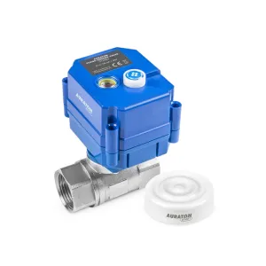 AURATON WATER STOP SET 3/4" - ZESTAW OCHRONY PRZED ZALANIEM (CZUJNIK ZALANIA + ZAWÓR 3/4")