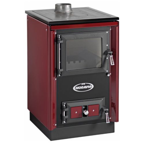 KVS MORAVIA PIECOKUCHNIA NA PALIWA STAŁE Z PŁASZCZEM WODNYM VSP-9114.4482-V BORDO SOFIE TYTAN 9 KW
