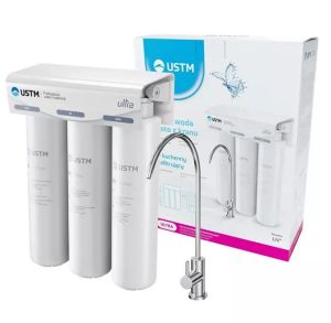 USTM TRZYSTOPNIOWY ZESTAW FILTRÓW KUCHENNYCH Z WYLEWKĄ ULTRA