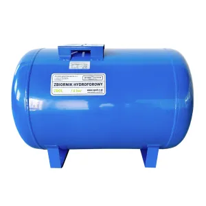 HYDRO-VACUUM ZBIORNIK HYDROFOROWY PRZEPONOWY LEŻĄCY ZBOL MAX 6 BAR 100 L