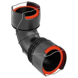 VIESSMANN SYSTEM DYSTRYBUCJI POWIETRZA VITOAIR 75 I 90 - KOLANO 90° DN 75 MM 7372923