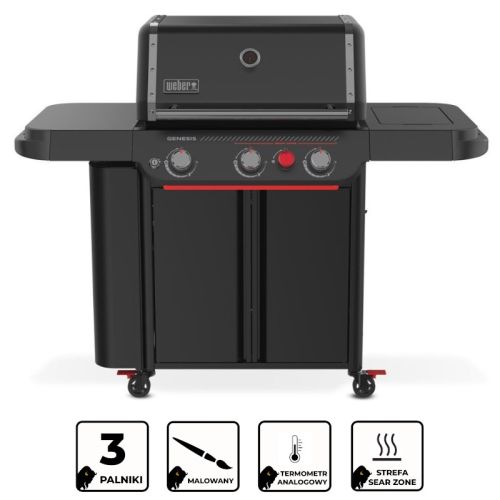 WEBER GRILL GAZOWY GENESIS E-330WR STEALTH EDITION (1502306)