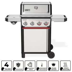 WEBER GRILL GAZOWY ZE STALI NIERDZEWNEJ S-435 (1502108)