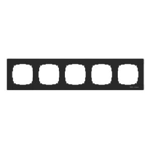 TECH SINUM SZKLANA RAMKA PIĘCIOKROTNA CZARNA 5 X 55 X 55 MM FG-05