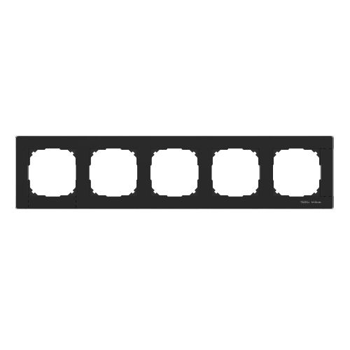 TECH SINUM SZKLANA RAMKA PIĘCIOKROTNA CZARNA 5 X 55 X 55 MM FG-05