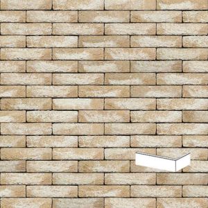 NELISSEN PŁYTKA KĄTOWA RĘCZNIE FORMOWANA CIPRIA WV65 213x101x25/30x65 MM