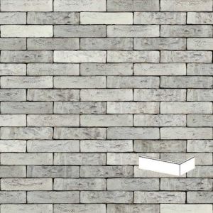 NELISSEN PŁYTKA KĄTOWA RĘCZNIE FORMOWANA NUVOLA WV65 213x101x25/30x65 MM