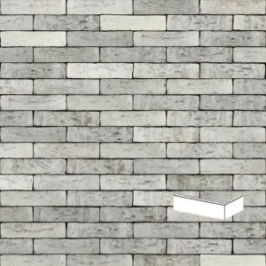 NELISSEN PŁYTKA KĄTOWA RĘCZNIE FORMOWANA NUVOLA WV65 213x101x25/30x65 MM