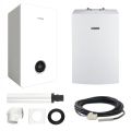 BOSCH PAKIET KOCIOŁ GC7800iW 20 P 23 + ZASOBNIK WD120B+ SYSTEM POZIOMY 2574 + CZUJNIK - 8734100868