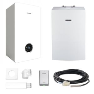 BOSCH PAKIET KOCIOŁ GC7800iW 20 P 23 + ZASOBNIK WD120B+ SYSTEM DO SZACHTU 2581 + BEZPRZ. MODUŁ INTERNETOWY K30RF +CZUJNIK SF4 - 8734100862