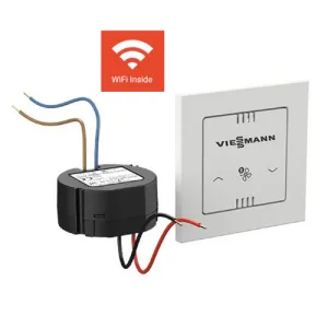 VIESSMANN PANEL STEROWANIA BEZPRZEWODOWY Z ZASILACZEM PODTYNKOWYM I BRAMKĄ WIFI DO REKUPERATORA VITOVENT 100-D 7055310
