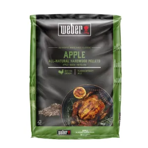 WEBER PELLET DRZEWNY JABŁKO 8KG 3401055