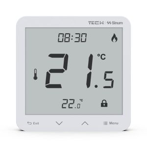  TECH REGULATOR POKOJOWY RI-1 PLUS DO WSPÓŁPRACY ZE STEROWNIKIEM I-2, I-2 PLUS, I-3 ORAZ I-3 PLUS