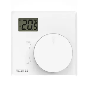 TECH T-P2.1Z - REGULATOR TEMPERATURY DWUSTANOWY, NATYNKOWY 230V