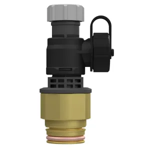 AFRISO ZAWÓR SPUSTOWY KFE Z ADAPTEREM G1" HSM FDV DO MULTIFUNKCYJNEGO ROZDZIELACZA PROFUSION HSM 90/125 79 646