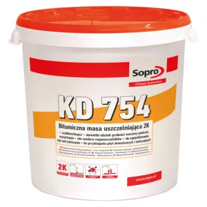 SOPRO KD 754 - DWUSKŁADNIKOWA, USZCZELNIAJĄCA MASA BITUMICZNA 30 L
